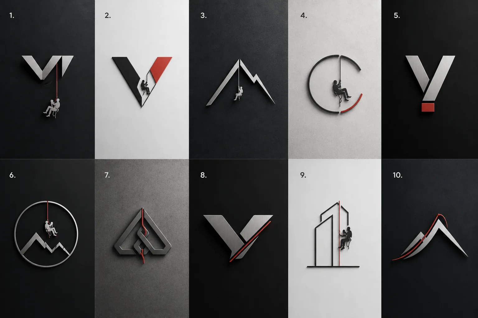 Logo pro výškové práce