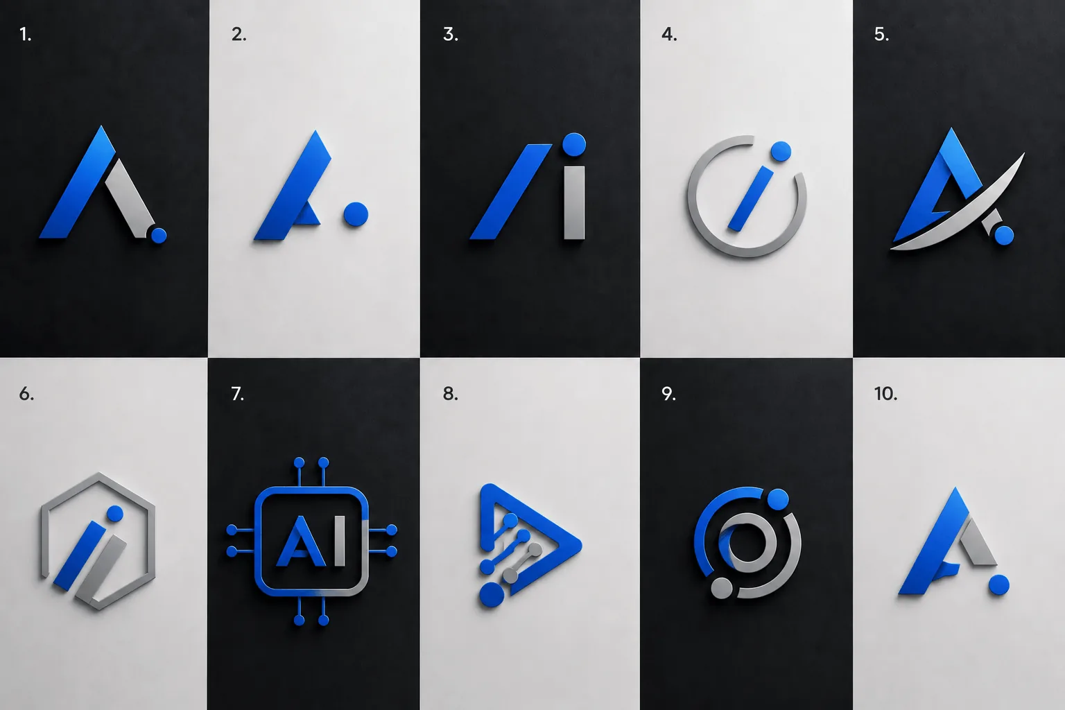 Logo pro AI / technologii