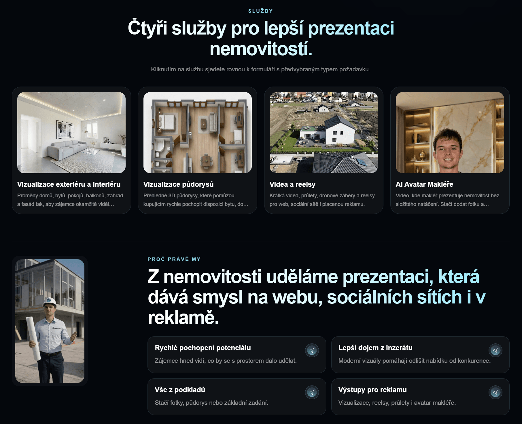 Ukázka webu – Komplexní firemní web